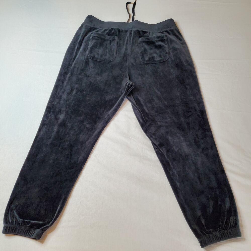 Lilly Pulitzer Women's Size XL 28" Mallie Velour Jogger Pant Black 009183 - Picture 5 of 8